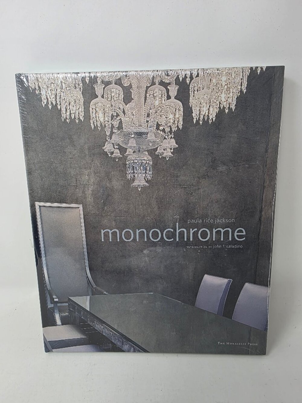 NEW SEALED Monochrome Interior Design Coffee Table Book Paula Rice Jackson